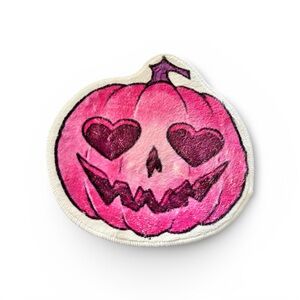 Small Pink Pumpkin Rug